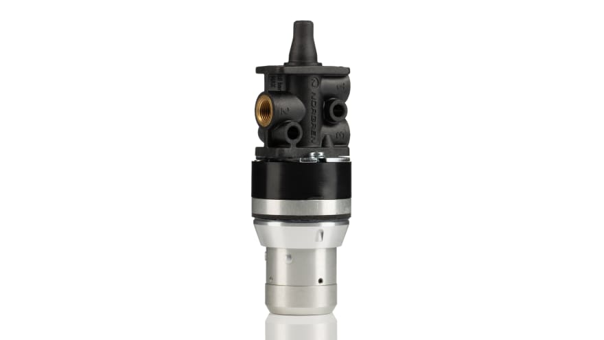 Norgren Key 3/2 Pneumatic Manual Control Valve 03 Series, G 1/8, 1/8in