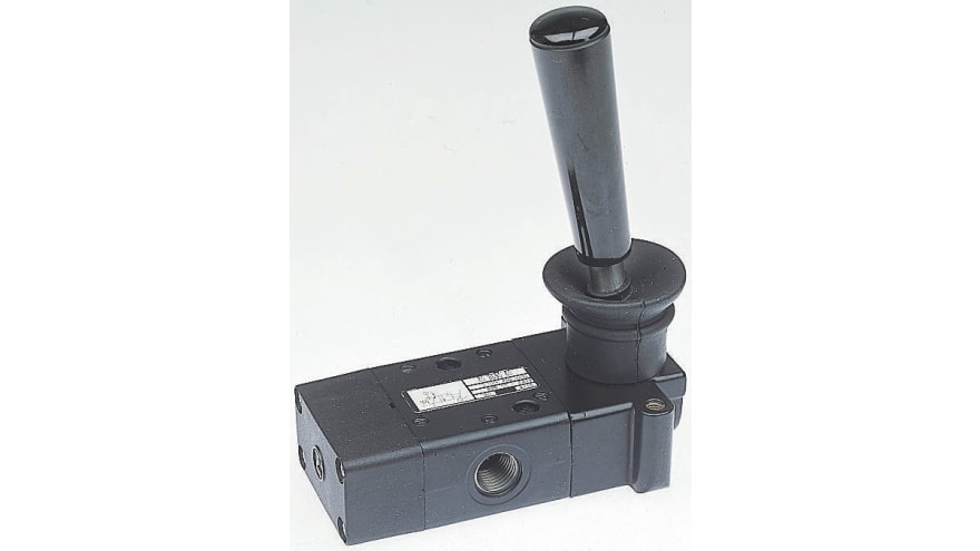 Norgren Lever 3/2 Pneumatic Manual Control Valve 030 Series, G 1/8, 1/8in, III B