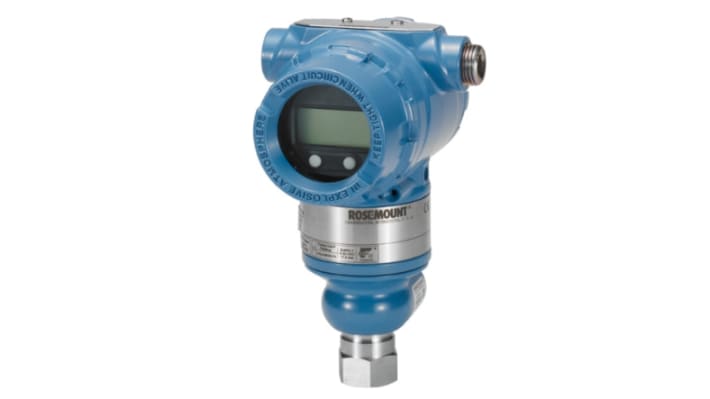 Rosemount 3051 Series Pressure Sensor, -1bar Min, 276bar Max, 4 → 20 mA, Hart Output, Absolute, Differential,