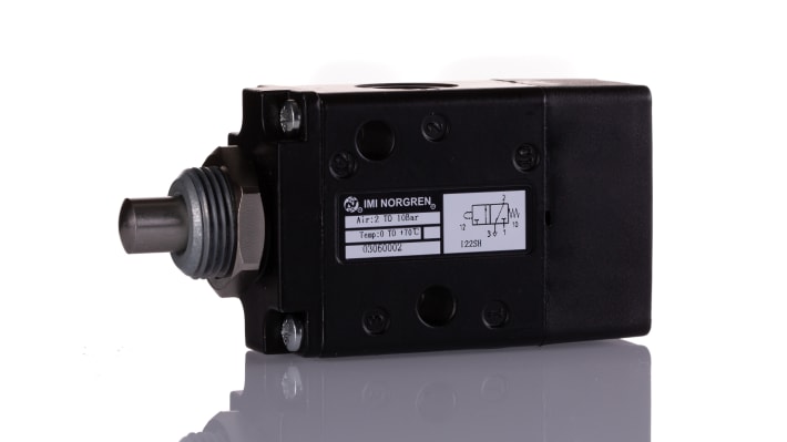 IMI Norgren Plunger 3/2 Mechanical Valve 306 Series, G 1/4, 1/4