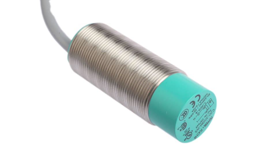 CJ10-30GM-WS, Pepperl + Fuchs Capacitive Barrel-Style Proximity Sensor, M30 x 1.5, 10 mm Detection, 20 → 253 V ac, IP67 – Model: CJ10-30GM-W