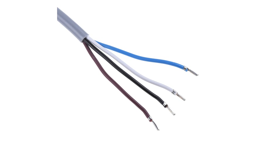 NBB5-18GM60-A0, Pepperl + Fuchs Inductive Barrel-Style Proximity Sensor, M18 x 1, 5 mm Detection, NPN Output, 10 → 30 V dc, IP67 – Model: NB