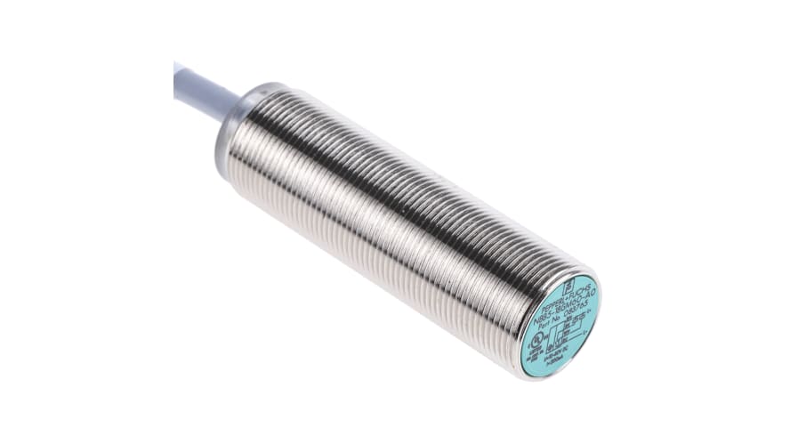 NBB5-18GM60-A0, Pepperl + Fuchs Inductive Barrel-Style Proximity Sensor, M18 x 1, 5 mm Detection, NPN Output, 10 → 30 V dc, IP67 – Model: NB