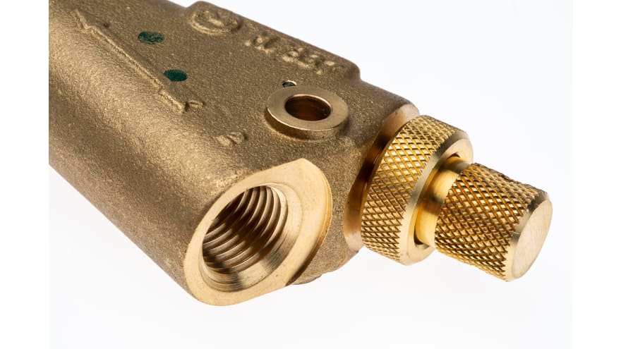 Norgren M/800 Series Threaded Flow Regulator, G 1/4 Female Inlet Port x G 1/4 Female Outlet Port – Model: M/837