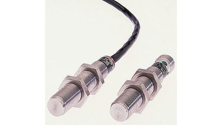 NMB5-18GM55-E2-FE, Pepperl + Fuchs Inductive Barrel-Style Proximity Sensor, M18 x 1, 5 mm Detection, PNP Output, 10 → 30 V dc, IP69K – Model