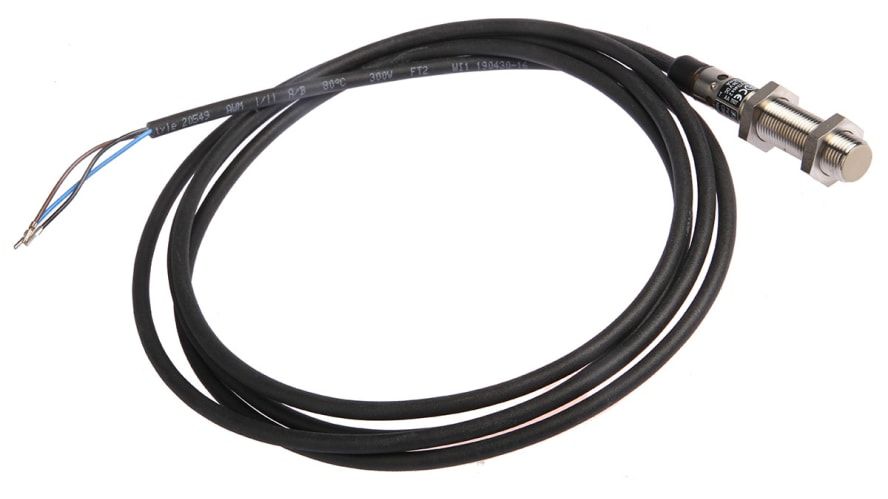 CBB4-12GH70-E2, Pepperl + Fuchs Capacitive Barrel-Style Proximity Sensor, M12 x 1, 4 mm Detection, PNP Output, 10 → 36 V dc, IP65 – Model: C