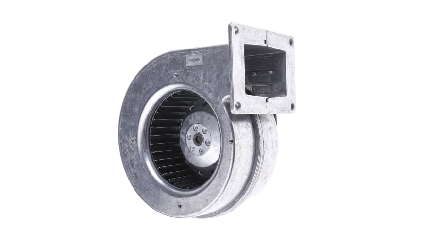 ebm-papst G2E120 Series Centrifugal Fan, 230 V ac, 255m³/h, AC Operation, 184 x 178 x 115mm – Model: G2E120-AR77-A6