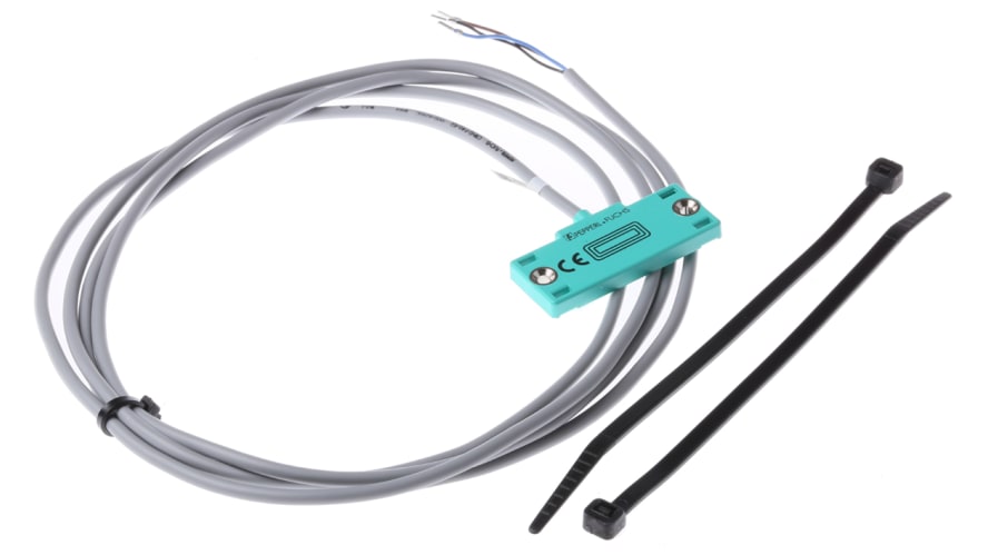 CBN2-F46-E2, Pepperl + Fuchs Capacitive Block-Style Proximity Sensor, 2 mm Detection, PNP Output, 10 → 30 V dc, IP67 – Model: CBN2-F46-E2
