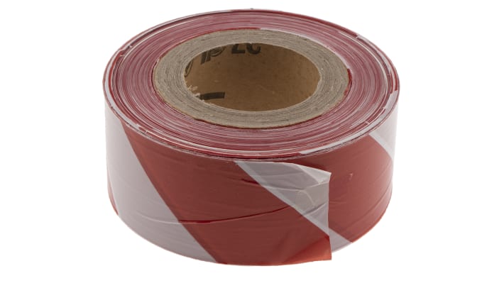 JSP Red/White PE 500m Non-adhesive Barrier Tape – Model: HDH001-005-400