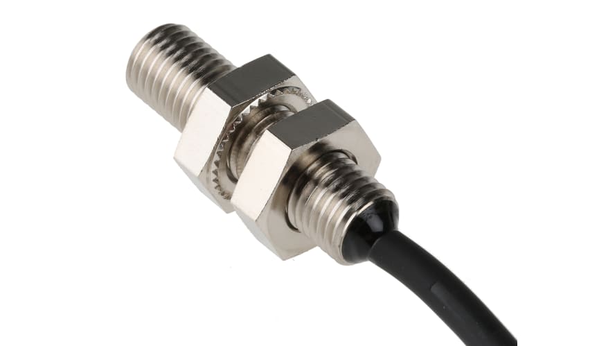 NBB2-8GM30-E2, Pepperl + Fuchs Inductive Barrel-Style Proximity Sensor, M8 x 1, 2 mm Detection, PNP Output, 10 → 30 V dc, IP67 – Model: NBB2