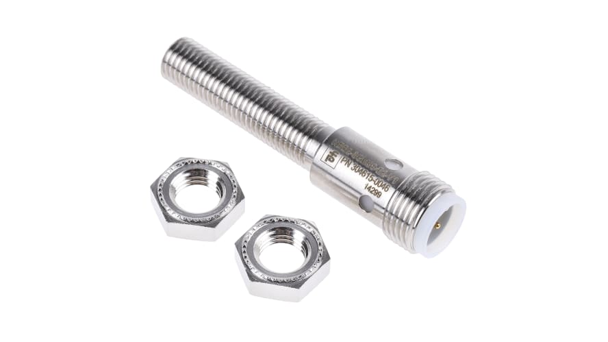 NBB2-8GM30-E2-V1, Pepperl + Fuchs Inductive Barrel-Style Proximity Sensor, M8 x 1, 2 mm Detection, PNP Output, 10 → 30 V dc, IP67 – Model: N