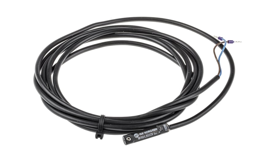 Norgren NO Reed Pneumatic Switch, M/50 Series, 170 V dc, 240 V ac, with LED indicator – Model: M/50/LSU/2V
