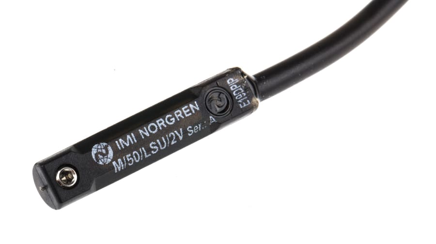 Norgren NO Reed Pneumatic Switch, M/50 Series, 170 V dc, 240 V ac, with LED indicator – Model: M/50/LSU/2V