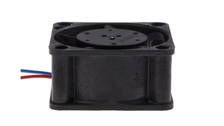 ebm-papst 400 Series Axial Fan, 12 V dc, DC Operation, 13.5m³/h, 1.6W, 133mA Max, 40 x 40 x 20mm – Model: 412H