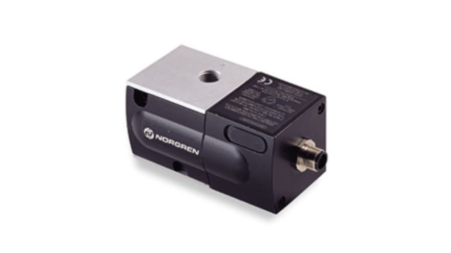 Norgren 3/2 Pneumatic Solenoid Valve - Pilot/Spring G 1/4 VP50 Series 24V dc – Model: VP5010BJ411H00