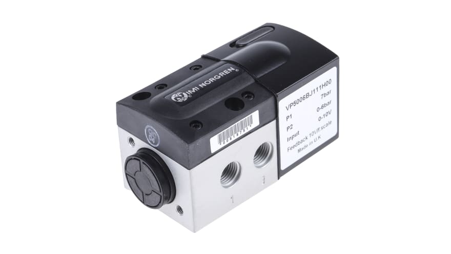 Norgren 3/2 Pneumatic Solenoid Valve - Pilot/Spring G 1/4 VP50 Series 24V dc – Model: VP5006BJ111H00