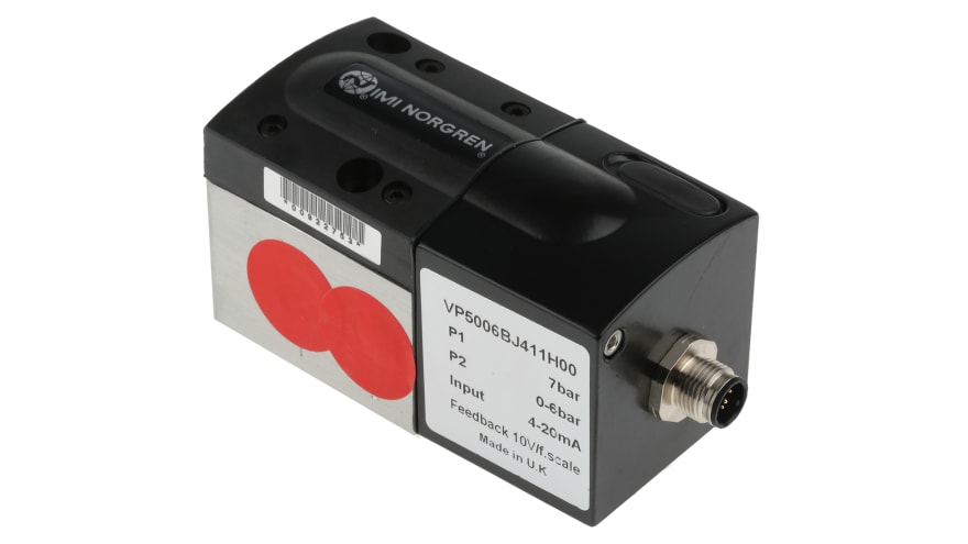 Norgren 3/2 Pneumatic Solenoid Valve - Pilot/Spring G 1/4 VP50 Series 24V dc – Model: VP5006BJ411H00