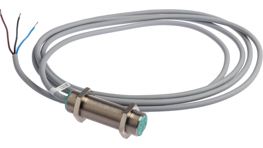NBB5-18GM60-I3, Pepperl + Fuchs Inductive Barrel-Style Proximity Sensor, M18 x 1, 5 mm Detection, Analogue Output, 15 → 30 V dc, – Model: NB