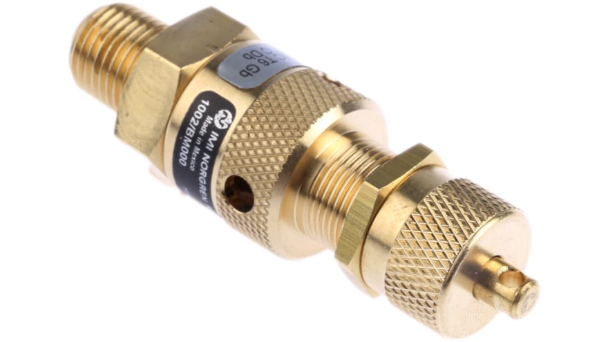 Norgren Quick Exhaust Valve, R 1/4 Male x 1.6 bar, Threaded – Model: 1002/BM000