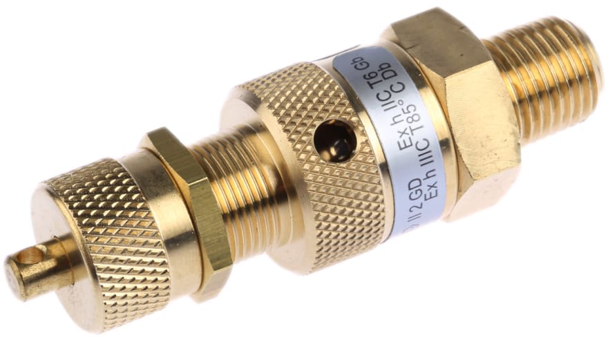 Norgren Quick Exhaust Valve, R 1/4 Male x 1.6 bar, Threaded – Model: 1002/BM000