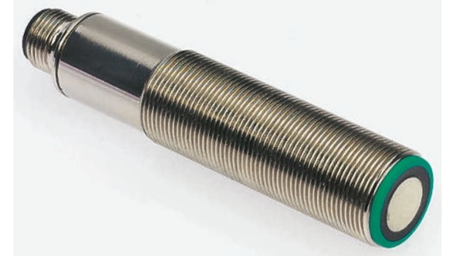 UB500-18GM75-E4-V15, Pepperl + Fuchs Ultrasonic Barrel-Style Proximity Sensor, M18 x 1, 30 → 500 mm Detection, NPN Output, 10 – Model: UB500