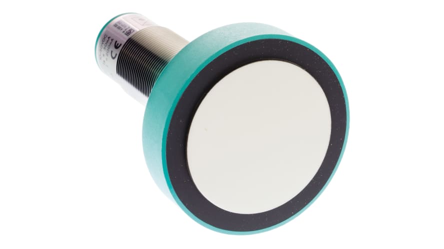 UC6000-30GM-E6R2-V15, Pepperl + Fuchs Ultrasonic Barrel-Style Proximity Sensor, M30 x 1.5, 350 → 6000 mm Detection, PNP Output, 10 – Model: 