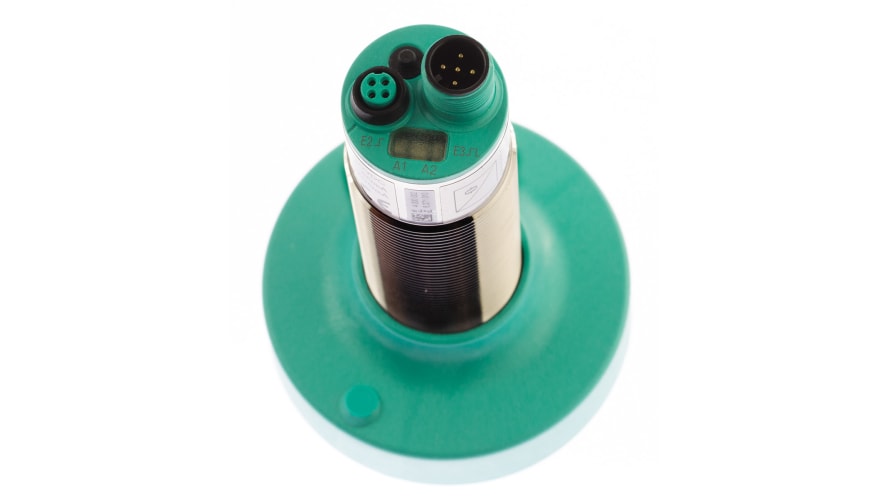 UC6000-30GM-E6R2-V15, Pepperl + Fuchs Ultrasonic Barrel-Style Proximity Sensor, M30 x 1.5, 350 → 6000 mm Detection, PNP Output, 10 – Model: 