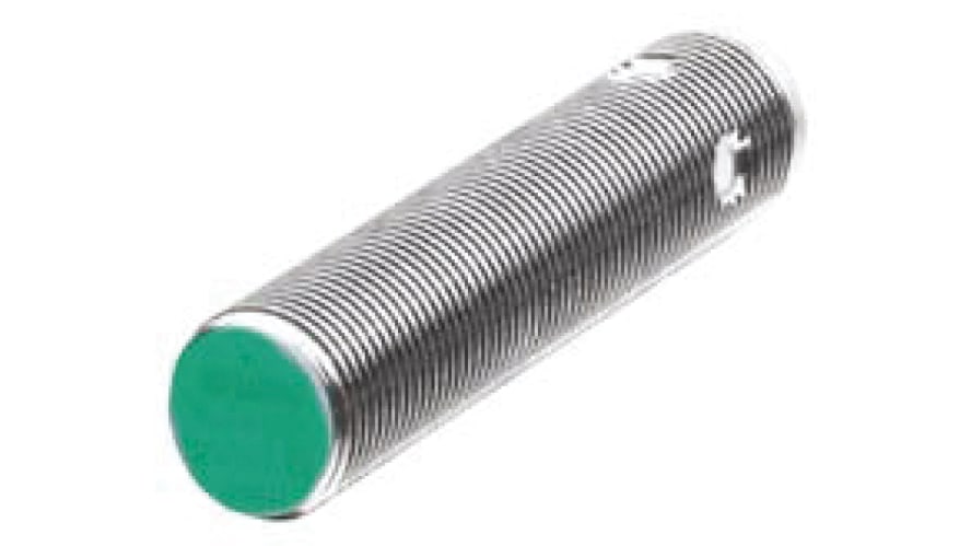 3RG4012-3AF33-PF, Pepperl + Fuchs Inductive Barrel-Style Proximity Sensor, M12 x 1, 2 mm Detection, PNP Output, 15 → 34 V dc, IP67