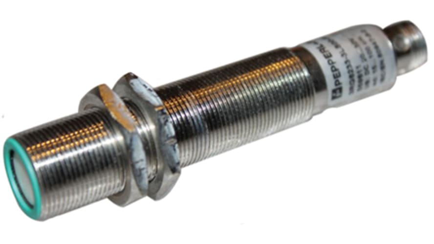 3RG6233-3LS00, Pepperl + Fuchs Ultrasonic Sensor Barrel 150 → 1000 mm Analogue, 4-Pin M12 Connector