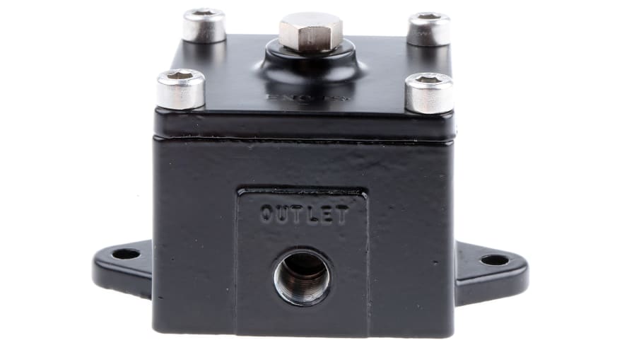 Norgren 04 series 0.2ms to 0.4ms Pneumatic Timer, 10 bar max