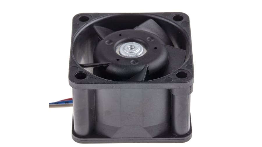 ebm-papst 400 Series Axial Fan, 24 V dc, DC Operation, 22m³/h, 3W, 40 x 40 x 25mm