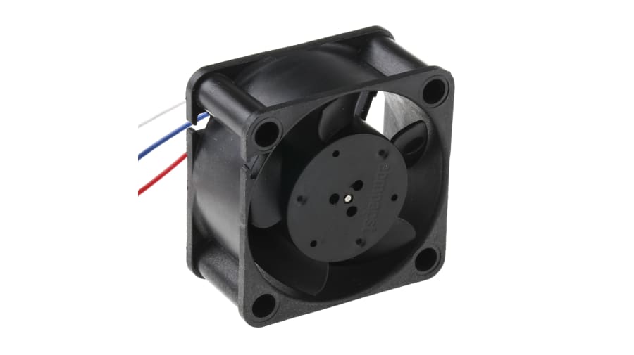 ebm-papst 400 Series Axial Fan, 12 V dc, DC Operation, 10m³/h, 1W, 40 x 40 x 20mm – Model: 412/2-036