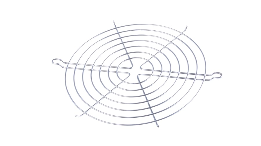 ebm-papst Steel Finger Guard for 142mm Fans, 162mm Hole Spacing – Model: 03749-2-4039