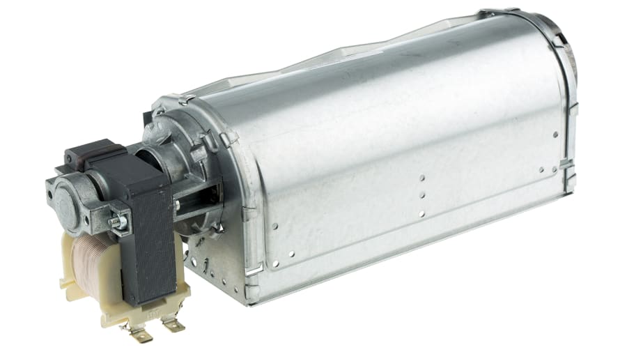 ebm-papst QLK Series Tangential Centrifugal Fan, 230 V ac, 125m³/h, AC Operation, 79 x 265 x 71mm – Model: QLK45/1800A118-2518L-73RH
