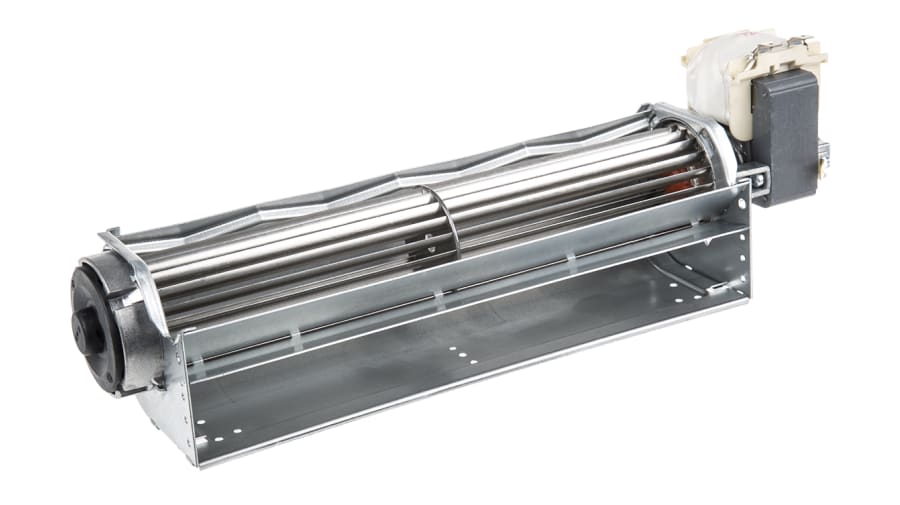 ebm-papst QLK Series Tangential Centrifugal Fan, 230 V ac, 190m³/h, AC Operation, 79 x 331 x 71mm – Model: QLK45/2400A32-2524L-58