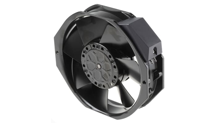ebm-papst W2E142 Series Axial Fan, 230 V ac, AC Operation, 330m³/h, 25W, 120mA Max, 172 x 150 x 38mm – Model: W2E142-BB01-01