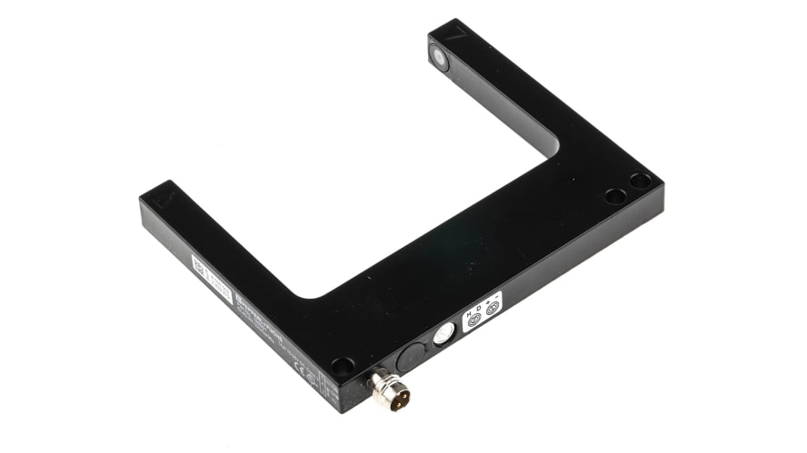 GL80-RT/32/40A/98A, Pepperl + Fuchs Through Beam Photoelectric Sensor, Fork Sensor, 80 mm Detection Range – Model: GL80-RT/32/40A/98A