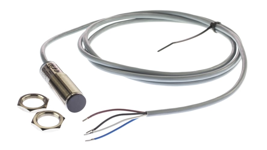 OBT200-18GM60-E5, Pepperl + Fuchs Diffuse Photoelectric Sensor, Barrel Sensor, 200 mm Detection Range – Model: OBT200-18GM60-E5
