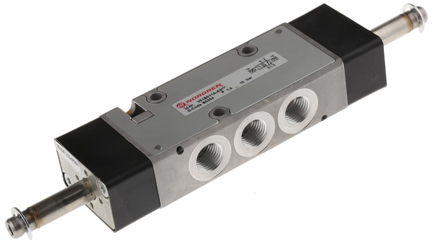 IMI Norgren 5/2 Pneumatic Solenoid Valve - Solenoid/Pilot G 1/4 V60 Series – Model: V61B511A-A3000