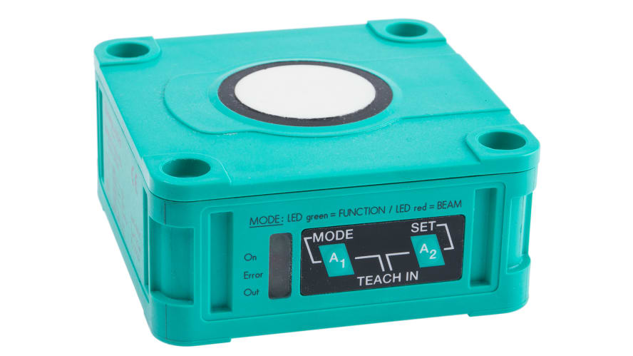 UB4000-F42-I-V15, Pepperl + Fuchs Ultrasonic Block-Style Proximity Sensor, 200 → 4000 mm Detection, Analogue Output, 10 → – Model: UB4000-F4