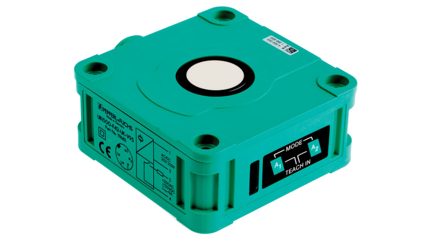 UB1500-F42-UK-V95, Pepperl + Fuchs Ultrasonic Block-Style Proximity Sensor, 70 → 1500 mm Detection, Normally Open/Normally Closed – Model: U