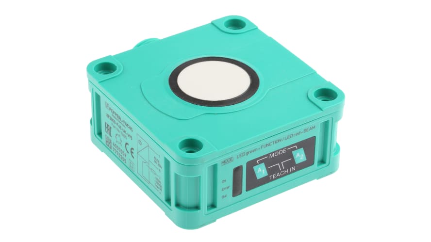 UB3000-F42-UK-V95, Pepperl + Fuchs Ultrasonic Block-Style Proximity Sensor, 200 → 3000 mm Detection, Normally Open/Normally Closed – Model: 
