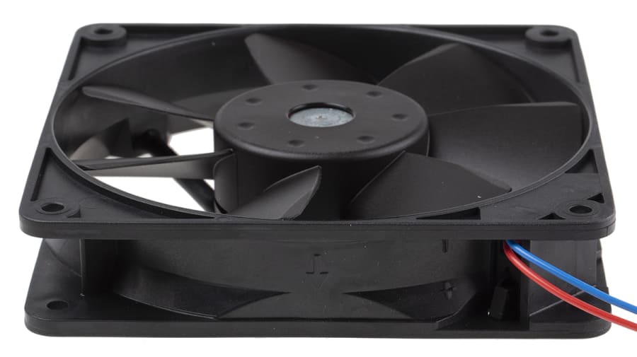 ebm-papst 4400 F Series Axial Fan, 12 V dc, DC Operation, 94m³/h, 1.3W, 108mA Max, 119 x 119 x 25mm – Model: 4412FGL