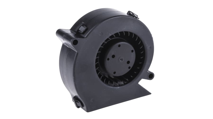 ebm-papst RL 48 Series Centrifugal Fan, 24 V dc, 28m³/h, DC Operation, 75.5 x 75.2 x 27mm – Model: RL48-19/14