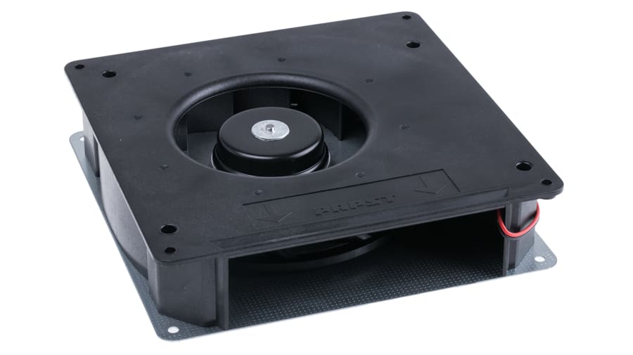 ebm-papst RG 125 N Series Centrifugal Fan, 24 V dc, 87.5m³/h, DC Operation, 180 x 180 x 40mm – Model: RG125-19/14N