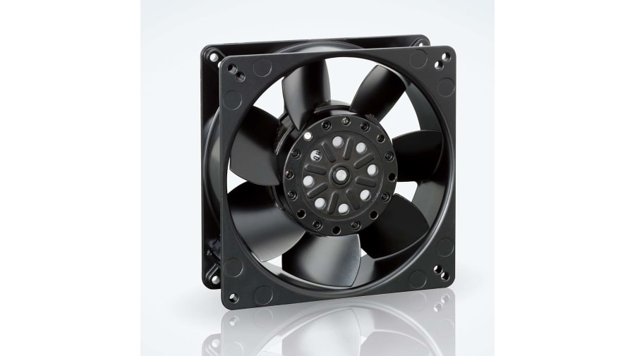 ebm-papst 5600 Series Axial Fan, 230 V ac, AC Operation, 235m³/h, 30W, 130mA Max, IP20, 135 x 135 x 38mm – Model: 5656S