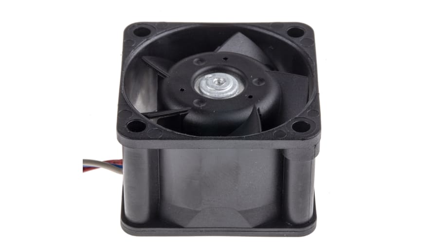 ebm-papst 400 Series Axial Fan, 24 V dc, DC Operation, 24m³/h, 3.6W, 40 x 40 x 25mm – Model: 414J/2HH