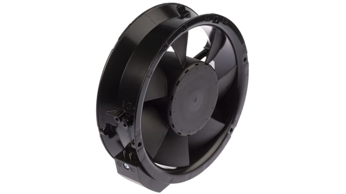 ebm-papst 6200 N Series Axial Fan, 24 V dc, DC Operation, 410m³/h, 17W, IP20, 172 x 51mm – Model: 6224N