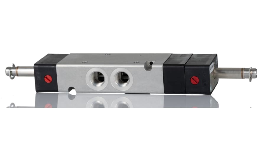Norgren 5/3 Pneumatic Solenoid Valve - Solenoid/Solenoid G 1/4 61 Series – Model: V61B611A-A2000
