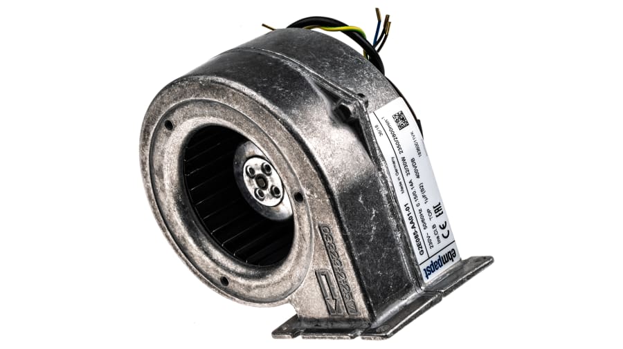 ebm-papst G2E085 Series Centrifugal Fan, 230 V ac, 85m³/h, AC Operation, 116.5 x 117.5 x 80mm – Model: G2E085-AA01-01